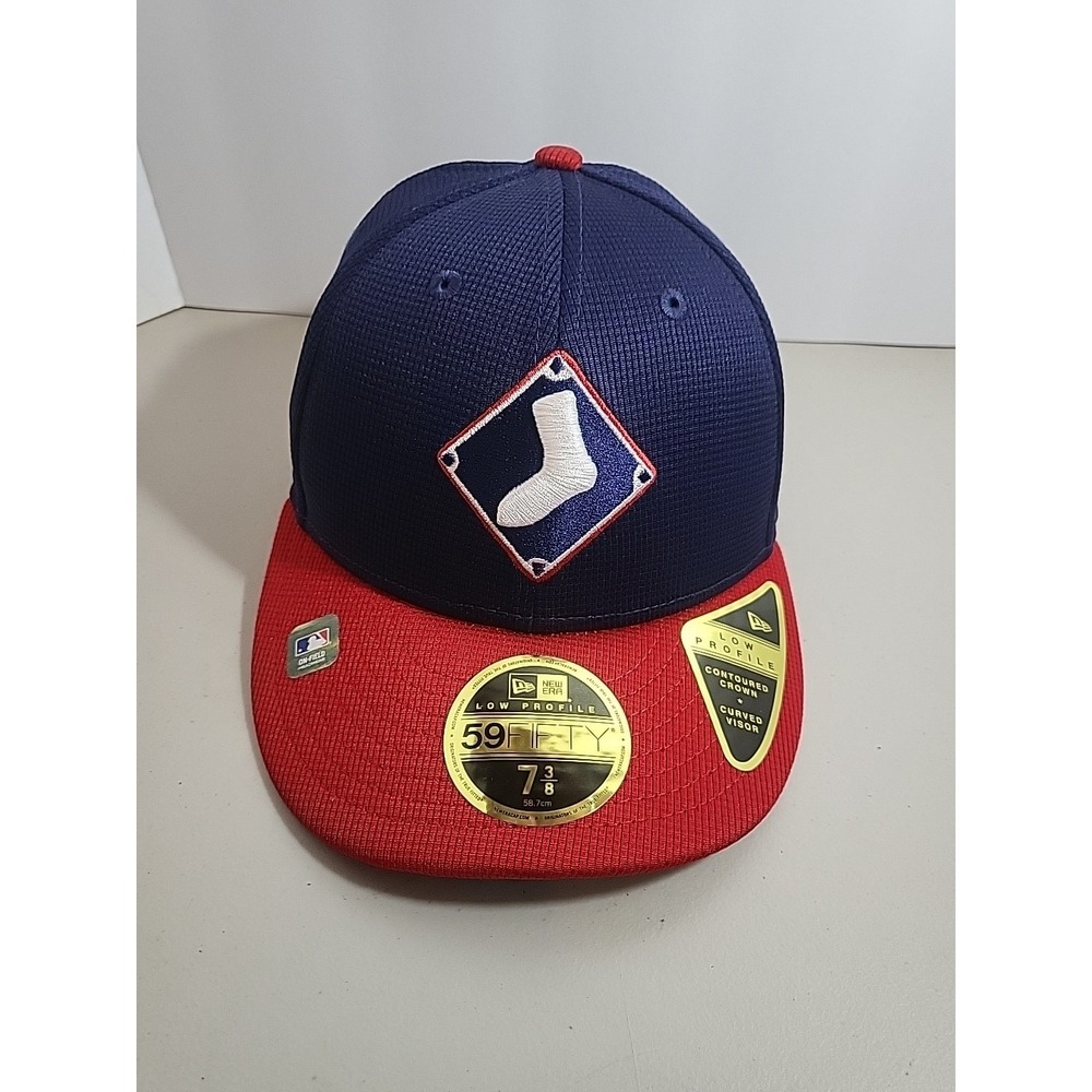 Chicago White Sox Official On-Field Cap New Era 59Fifty Sz 7 3/8 Fitted